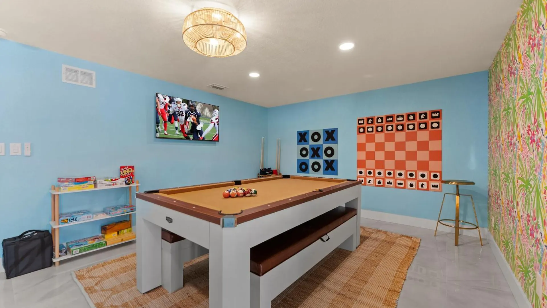 בית נופש טאמפה Heated Pool-Hottub-Selfie Wall-Game Room-Playset