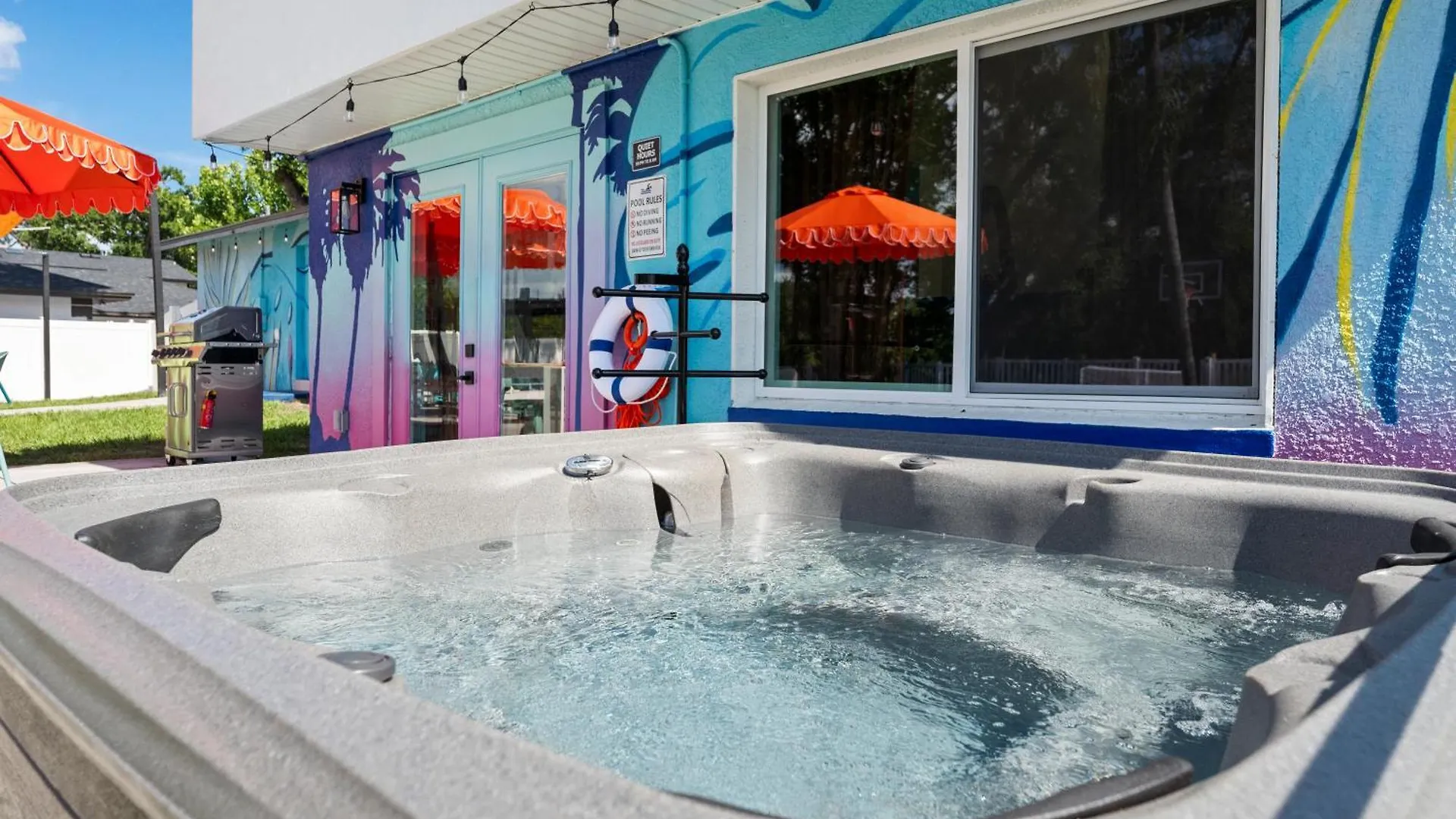 טאמפה Heated Pool-Hottub-Selfie Wall-Game Room-Playset בית נופש
